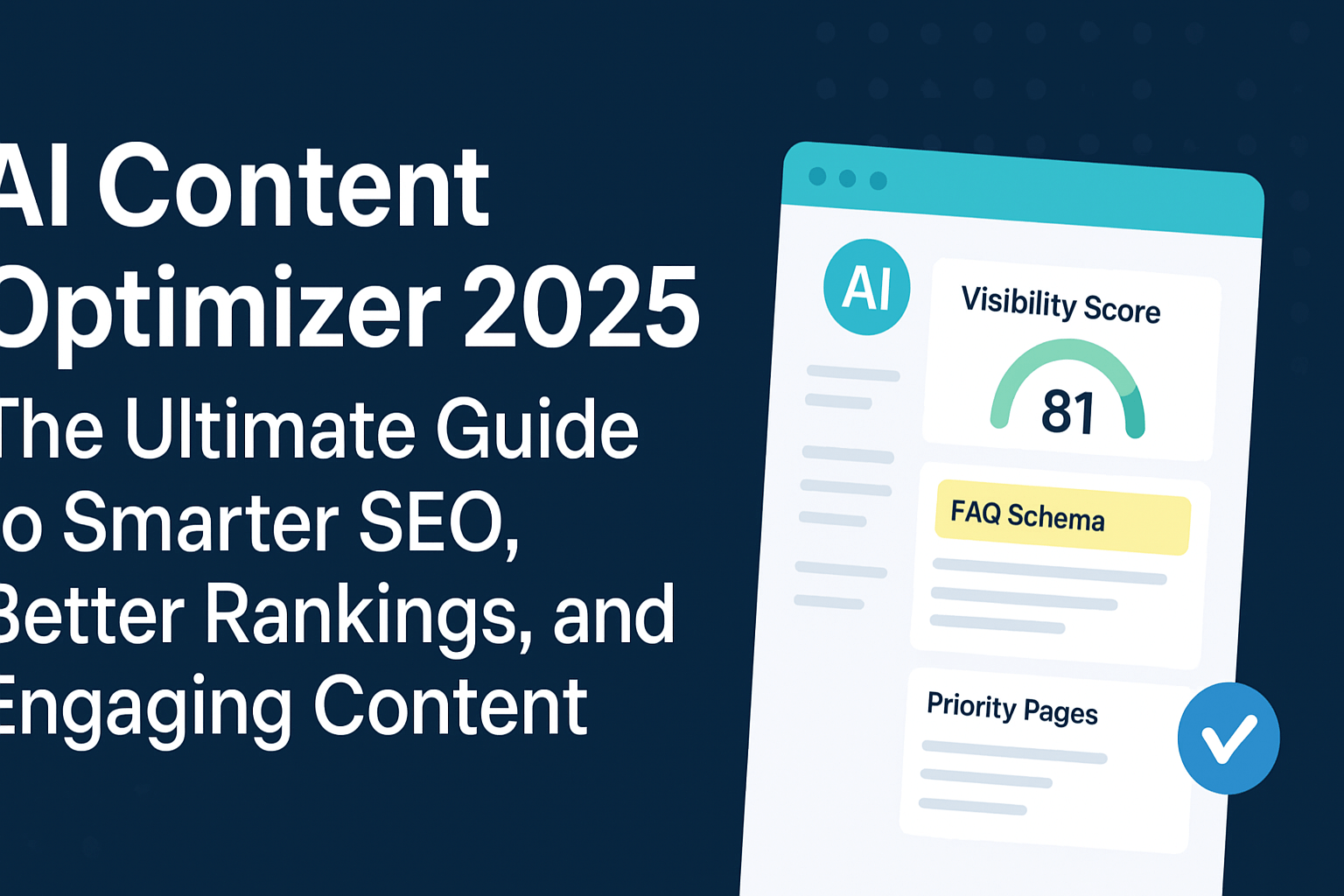 AI content optimizer 2025