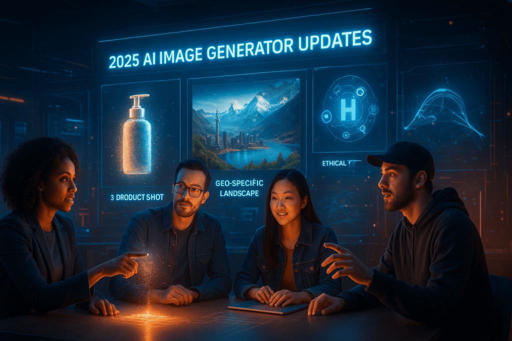 AI image generator updates