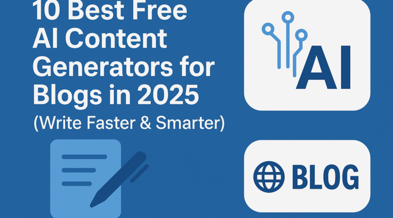 free AI content generator for blog