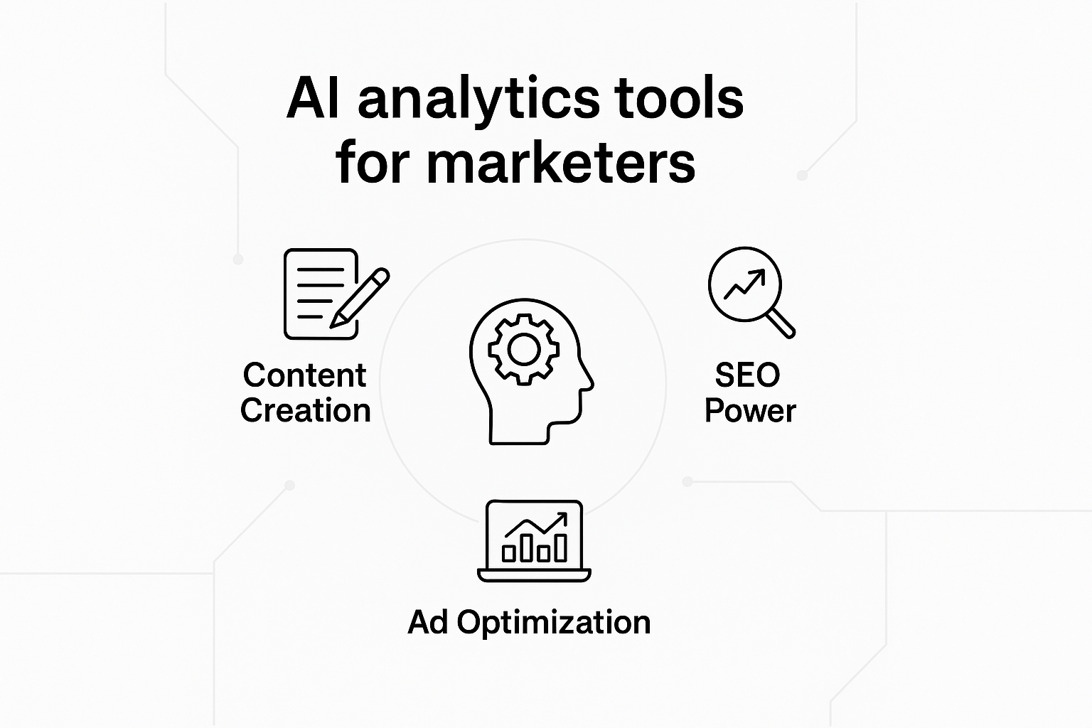 AI analytics tools for marketers