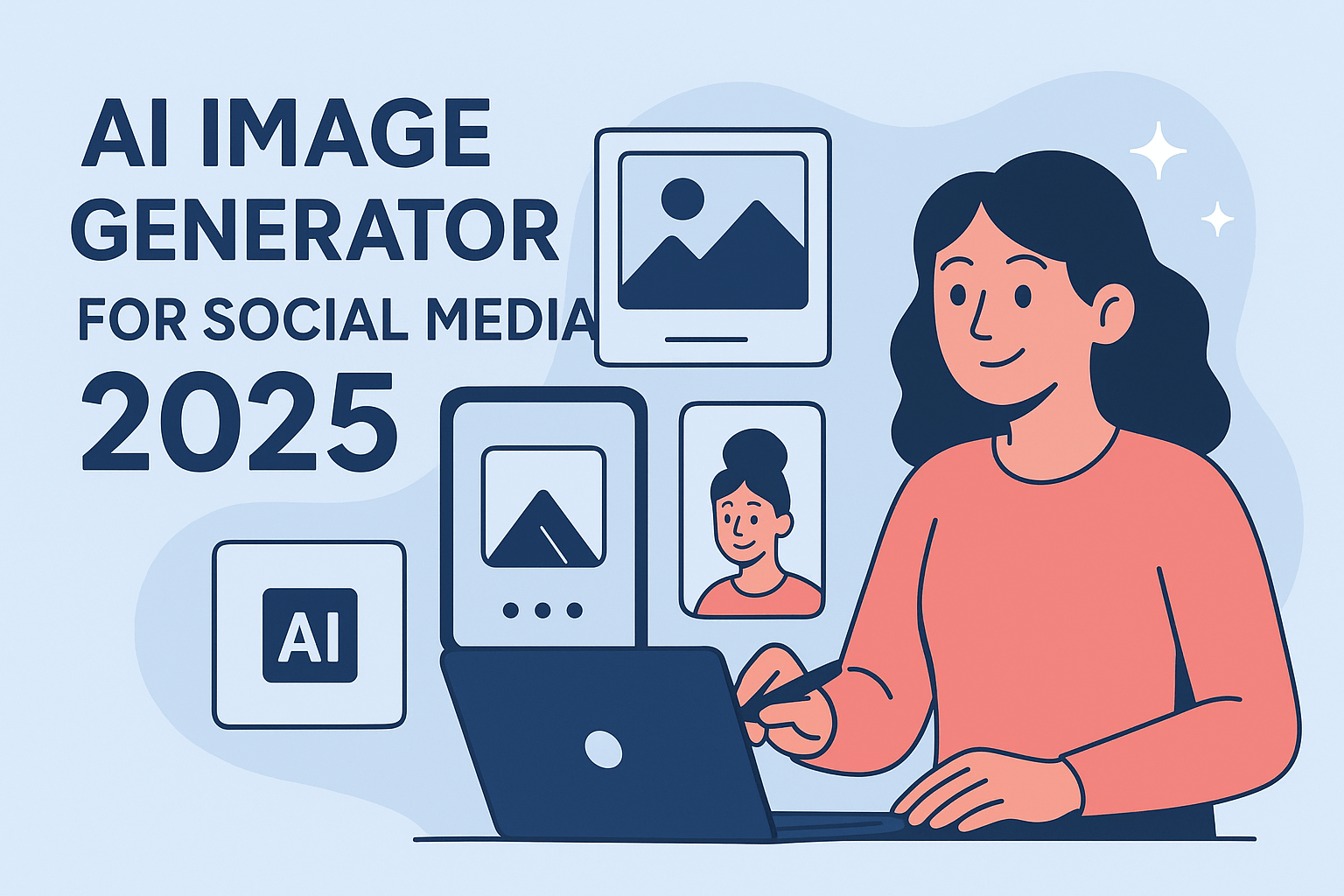 AI image generator for social media 2025
