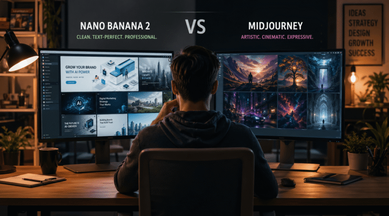 Nano Banana 2 vs Midjourney full feature breakdown