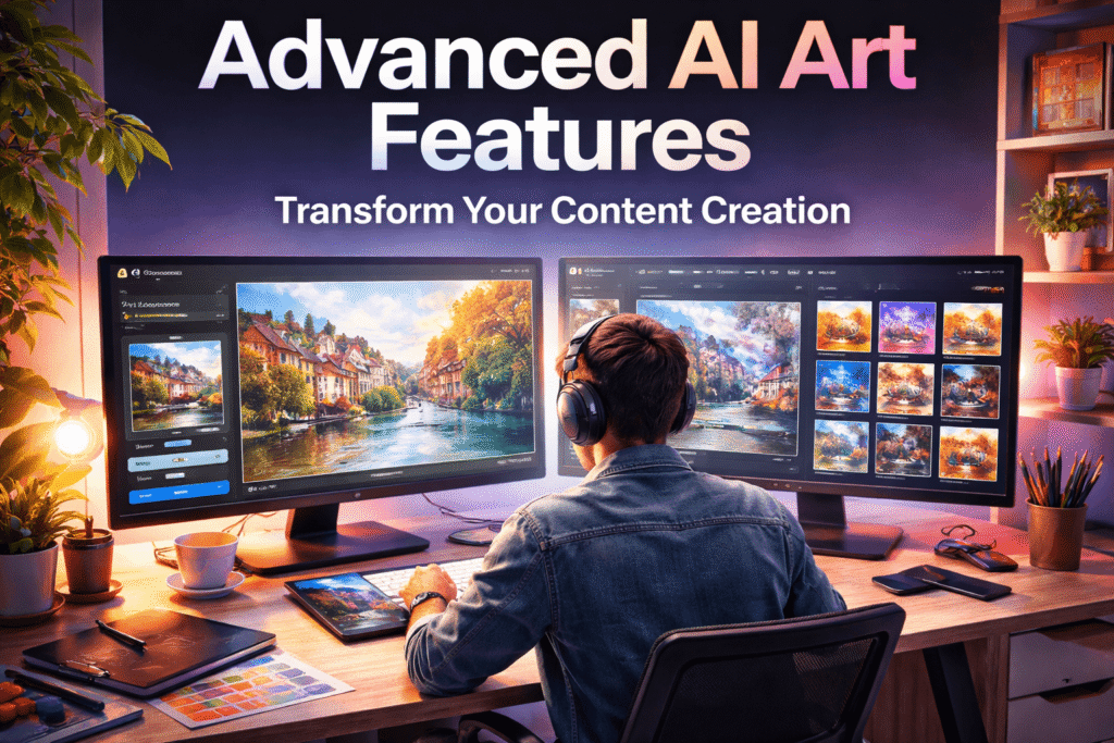 advanced ai art features