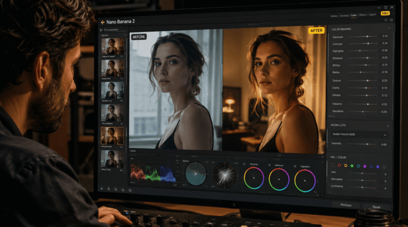 best nano banana 2 settings for cinematic images